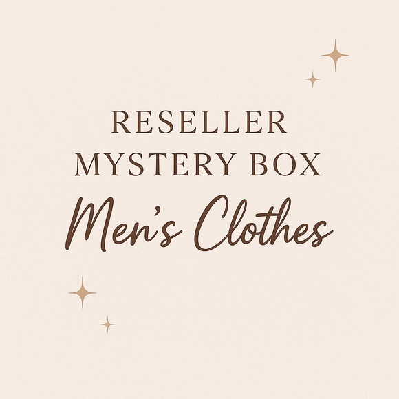 Reseller Men’s Mystery Box | Up to 5lbs | NWT - Picture 1 of 2